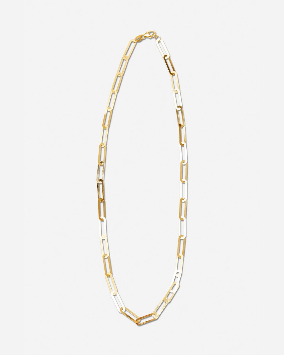 Paperclip Necklace - Aurel Gold