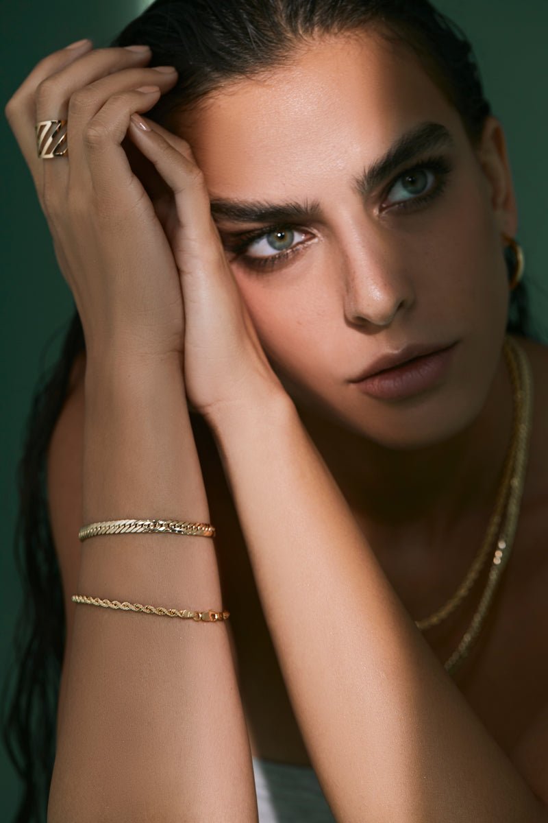Rope Bracelet - Aurel Gold