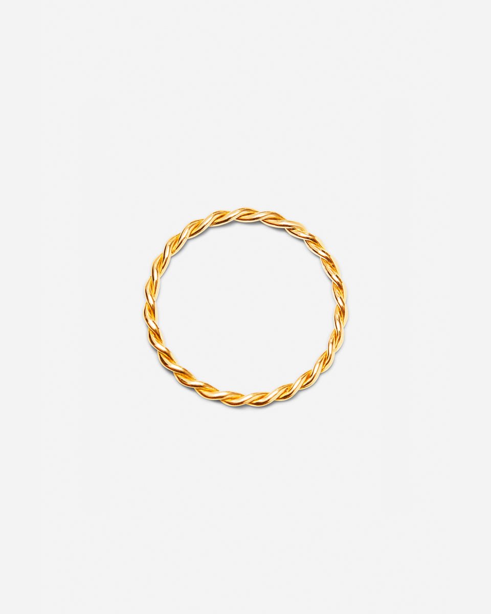 Rope Ring - Aurel Gold