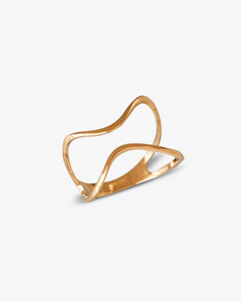 Wavy Ring - Aurel Gold